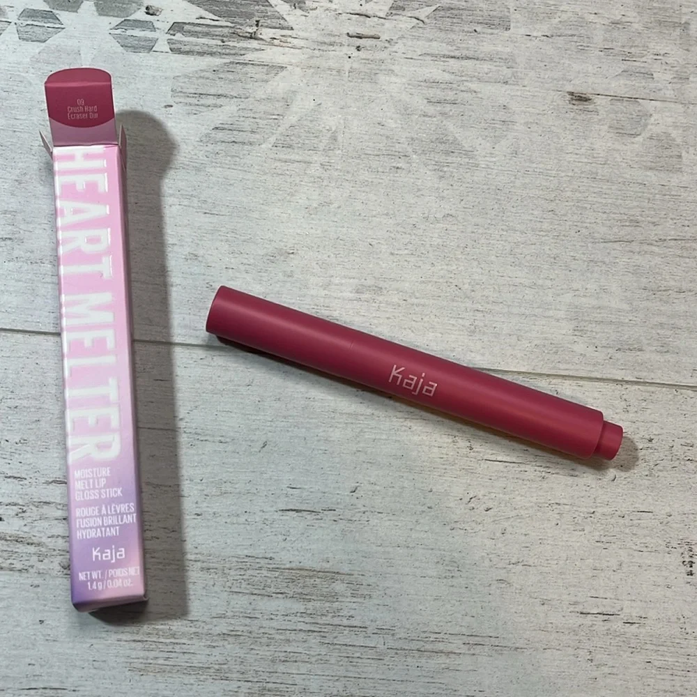 Kaja Beauty Heart Melter Lip Gloss Stick in Crush Hard